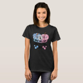 Er oder sie, was unser kleiner Kürbiskeim sein wir T-Shirt (Vorne ganz)