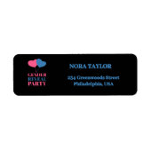 "Er oder sie? Was wird Baby sein?" (Vorne)