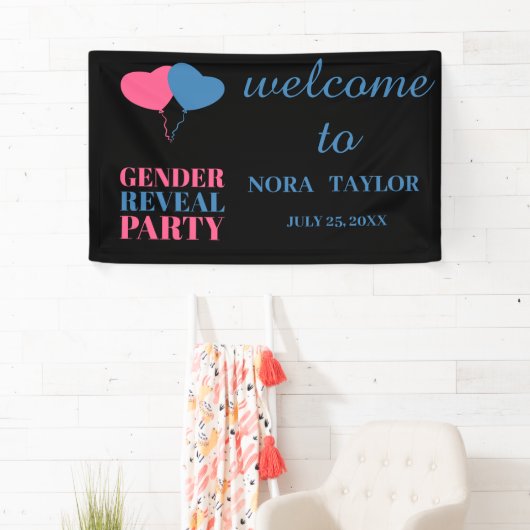 "Er oder sie? Was wird Baby sein?" Banner (Insitu)