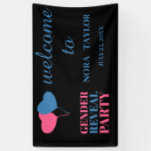 "Er oder sie? Was wird Baby sein?" Banner (Vertikal)