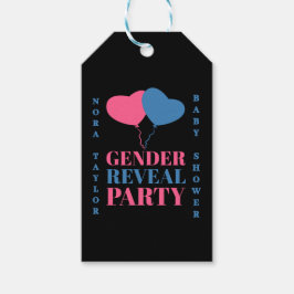 "Er oder sie? Was wird Baby sein?" Geschenkanhänger