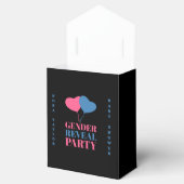 "Er oder sie? Was wird Baby sein?" Geschenkschachtel (Geöffnet)