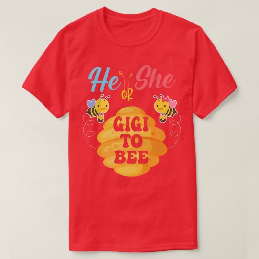 Er oder sie wird das sein, was das Geschlecht bewe T-Shirt (Design vorne)