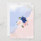 Er oder sie zeigen Party Einladung über Geschlecht (Rückseite)