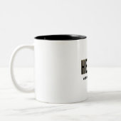 Er personalisiert zweifarbige tasse (Links)