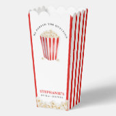 Er Poppte das Frage-Brautparty Popcorn Geschenkschachtel (Vorderseite)