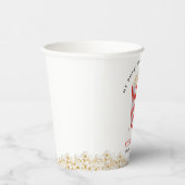 Er Poppte das Frage-Brautparty Popcorn Pappbecher (Rechts)