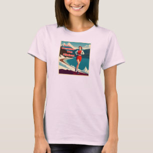 Er putzt die Küche Sassy Runner T-Shirt