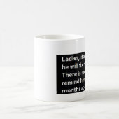 Er regelt es Kaffee-Tasse Kaffeetasse (Mittel)