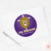 Er regiert! Der Löwe von Judah STICKERS (Umschlag)