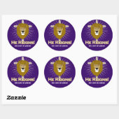 Er regiert! Der Löwe von Judah STICKERS (Blatt)