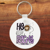 Er regiert! Schlüsselanhänger (Vorderseite)