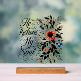 Er restauriert mein Soul Acrylschild