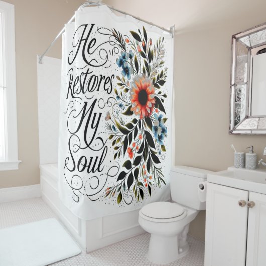 Er restauriert mein Soul Duschvorhang (Beispiel)