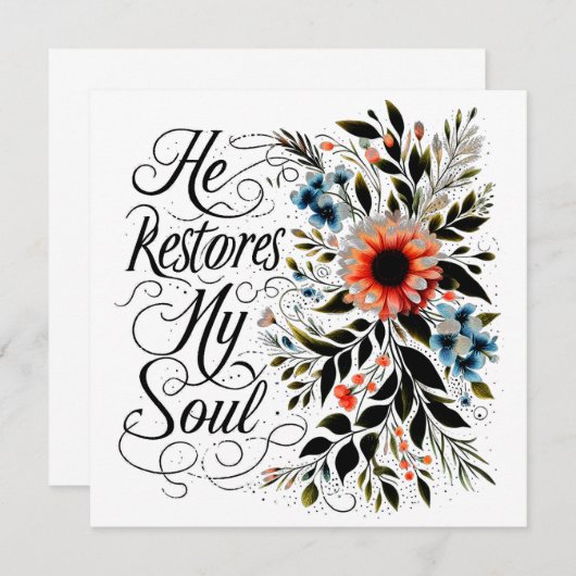 Er restauriert mein Soul Karte (Vorne/Hinten)