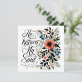 Er restauriert mein Soul Karte (Stehend Vorderseite)