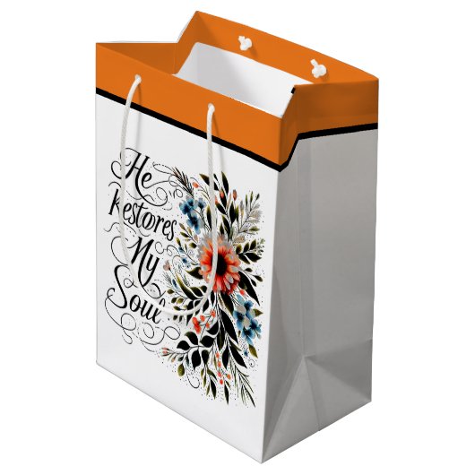 Er restauriert mein Soul Mittlere Geschenktüte (Rückseite Schrägansicht)