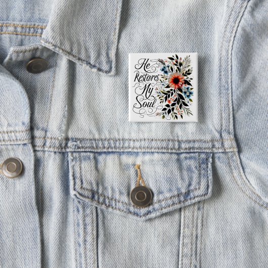 Er restauriert meine Blüte Button (Beispiel)