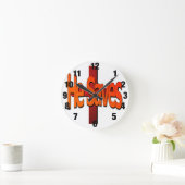 Er Rette Clock Runde Wanduhr (Zuhause)