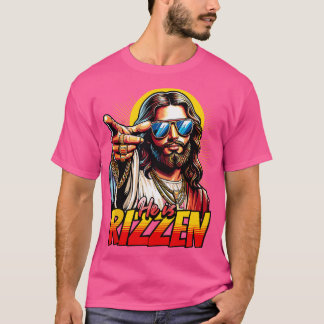 Er rizzin Jesus Cool Ostern T-Shirt