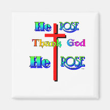 Er Rose Gott sei Dank Er Rose Kühlschrank Magnet