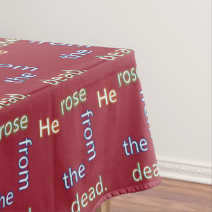 Er Rose von den Toten Tischdecke