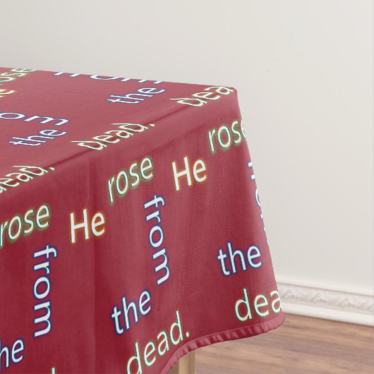Er Rose von den Toten Tischdecke (Beispiel)