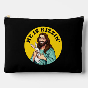 Er ruiniert den lustigen Jesus Christlich Ostertag Zubehörtasche