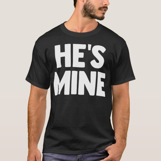 Er_s Mine Shirt I_m Seine Matching Paare Shirt Gay (Vorderseite)