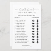 Er sagte, sie habe Brautparty gespielt (Vorne/Hinten)