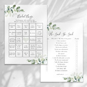 Er sagte, sie habe Brautparty-Spiele gesagt Einladung