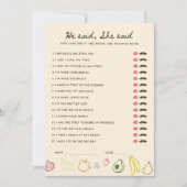 Er sagte, sie habe die Karte heruntergeladen (Vorderseite)