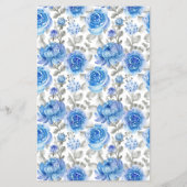 Er sagte, sie sagte BlueFlower Bridal DuwerGame Ca Flyer (Hinten)