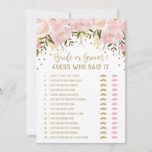 Er sagte, sie sagte Braut Bräutigam Junggesellinne