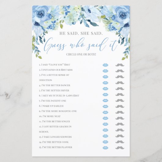 Er sagte, sie sagte, Brautparty (Vorderseite)