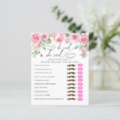 Er sagte, sie sagte | Brautparty Game (Stehend Vorderseite)