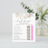 Er sagte, sie sagte | Brautparty Game (Stehend Vorderseite)