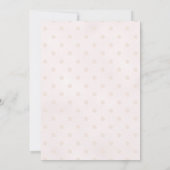 Er sagte, sie sagte Brautparty Game Einladung (Rückseite)