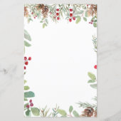 Er sagte, sie sagte Brautparty Game, Winter Pine (Rückseite)