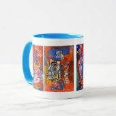 "Er sagte, sie sagte" Getränke-Tasse Tasse (Vorderseite Links)