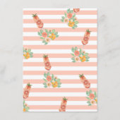 Er sagte: "Sie sagte, heller Cocktail Bridal Game Begleitkarte (Rückseite)