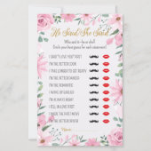 Er sagte, sie sagte, Liebe sei im Blütenduschenspi (Vorderseite)