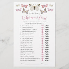 Er sagte, sie sagte rosa Schmetterlinge Duschgel S