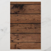 Er sagte, sie sagte, rustikales Holz Brautparty Sp (Rückseite)