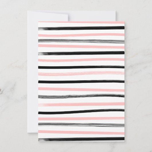 Er sagte, sie sagte Scoopup Brautparty-Spiel Einladung (Rückseite)