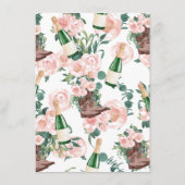 Er sagte, sie sagte Stiefel & Bubbly Party Game Begleitkarte (Rückseite)