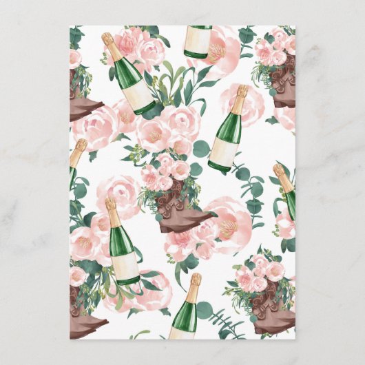 Er sagte, sie sagte Stiefel & Bubbly Party Game Begleitkarte (Rückseite)