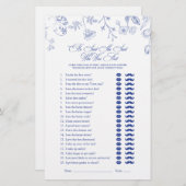 Er sagte, sie sagte Viktorianisches Blumenduschspi (Vorne/Hinten)