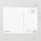 Er sah, wie der Goblin aufstieg Postkarte (Rückseite)