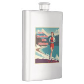 Er säubert den kastenversauten Runner Flachmann (Rechts)